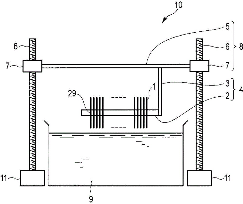A Holding Jig For Dip Coats, And A Dip Coat System Using Same