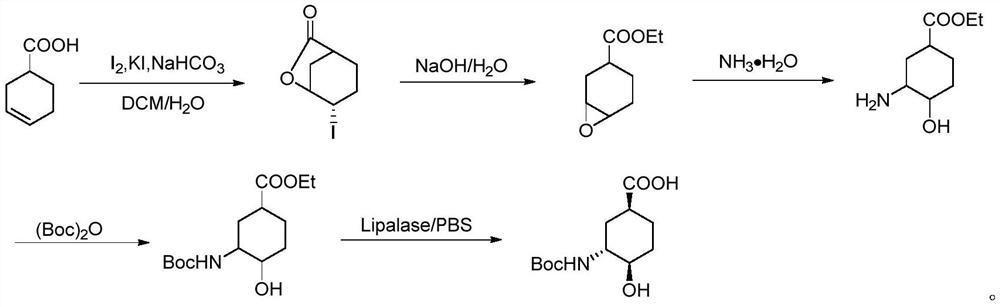 A chiral amino compound, its preparation method and application, and its preparation method for preparing an edoxaban intermediate