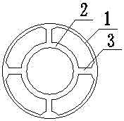 Concentric casing heat exchange tube