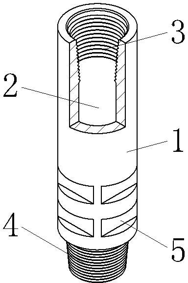 Method for enhancing drilling torque and wear resistance of patio drill stem and patio drill stem