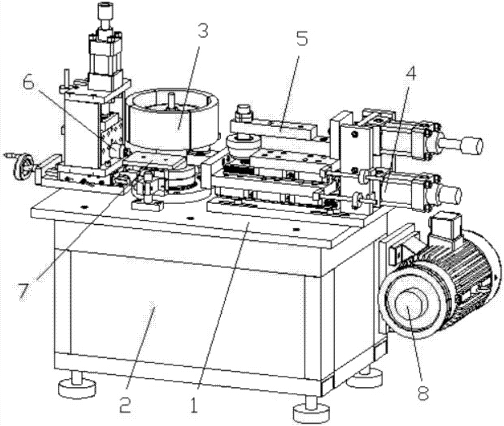 Automatic pipe expanding machine