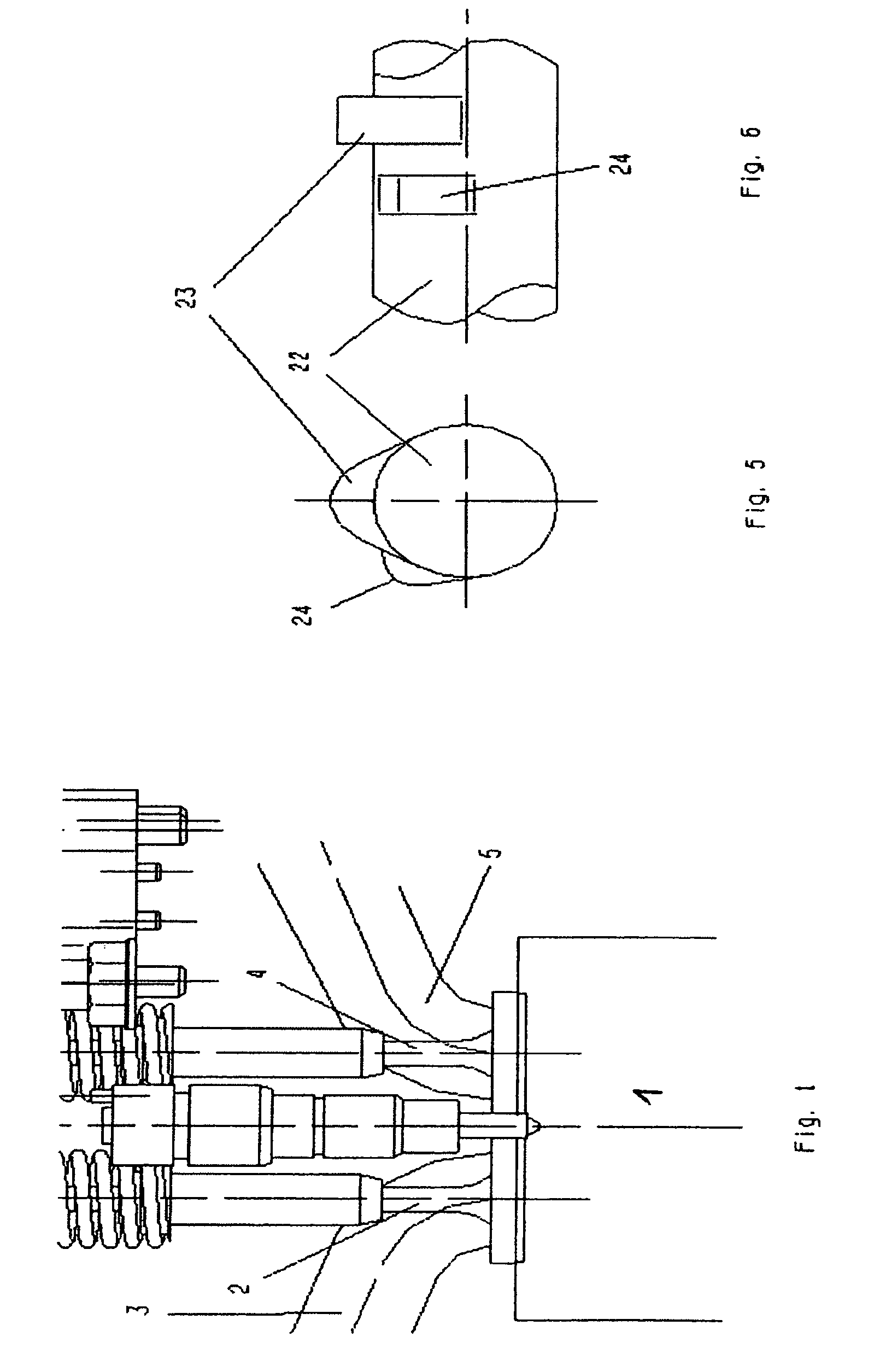 Internal exhaust recirculation method for an internal combustion engine