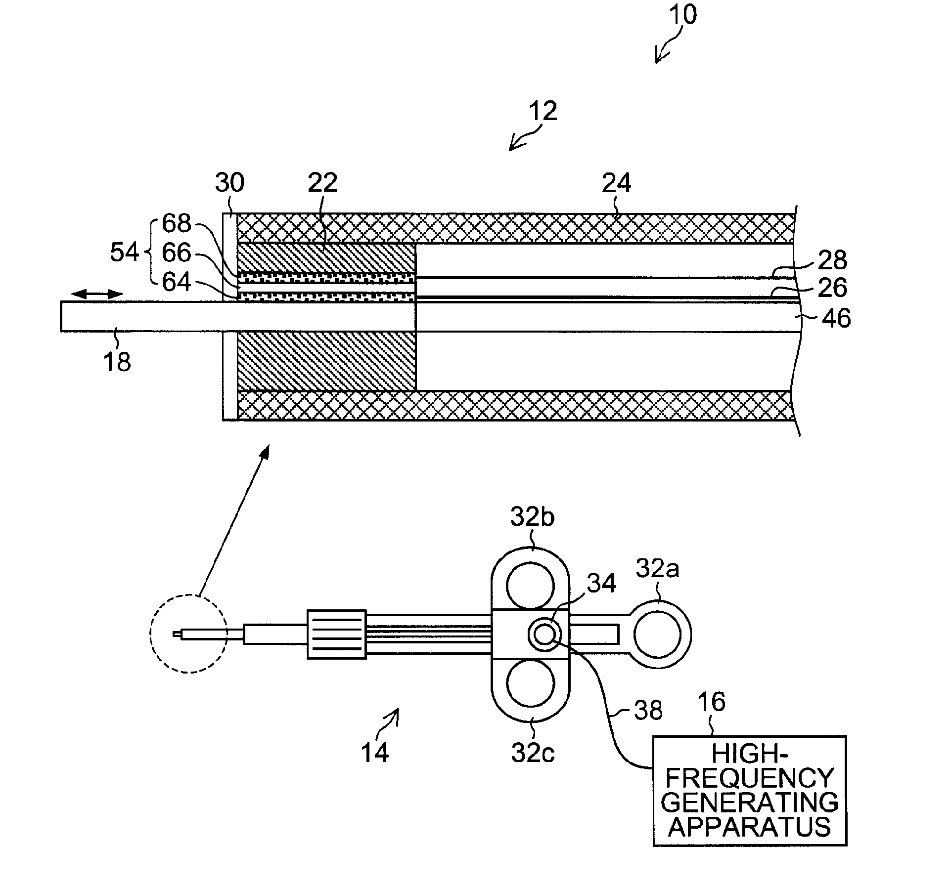 Resonant transducer, method of producing the resonant transducer, and ultrasonic treatment tool including the resonant transducer