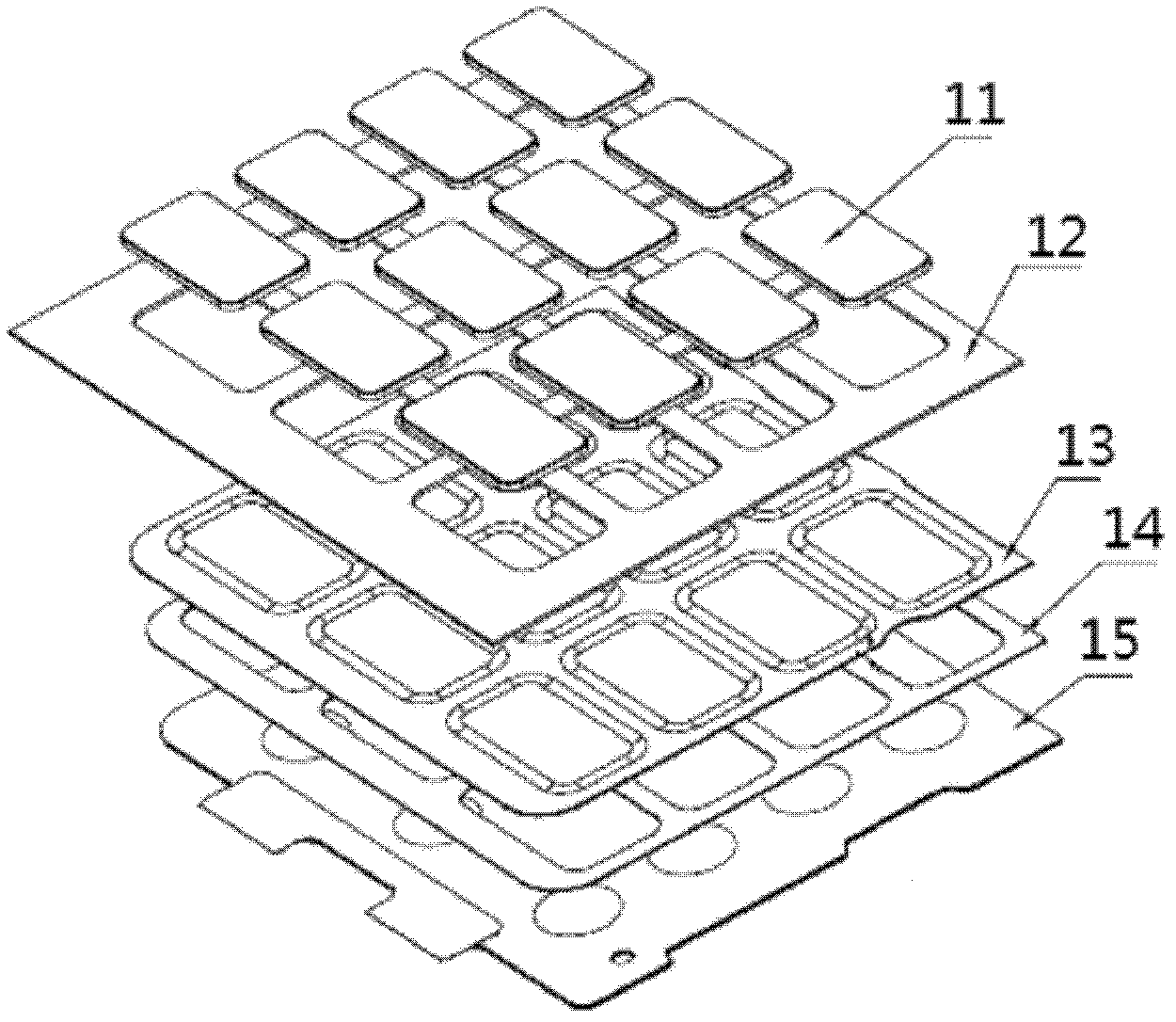 Button device of mobile communication terminal and mobile communication terminal