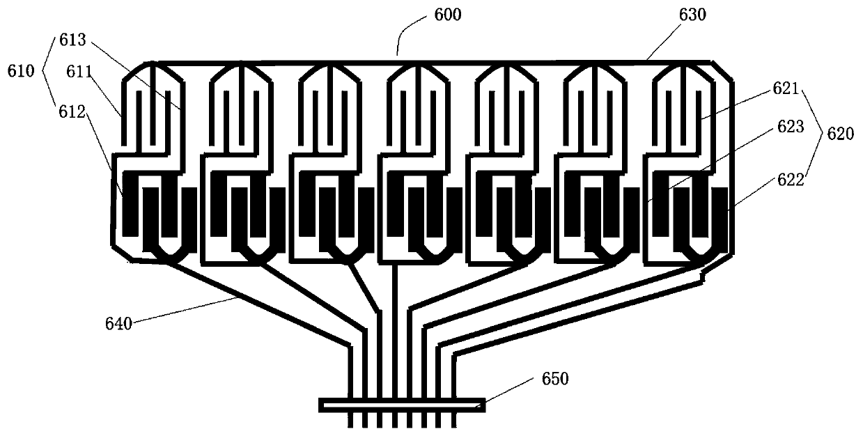 Pressure sensor for scraper test platform for painted sheet metal parts