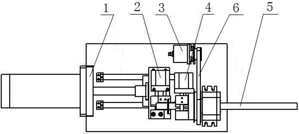 Fully automatic one-line electric welding machine cable stripping machine