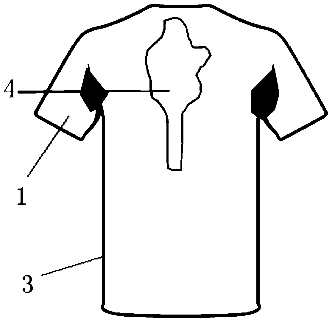 Clothing capable of adjusting and controlling temperature