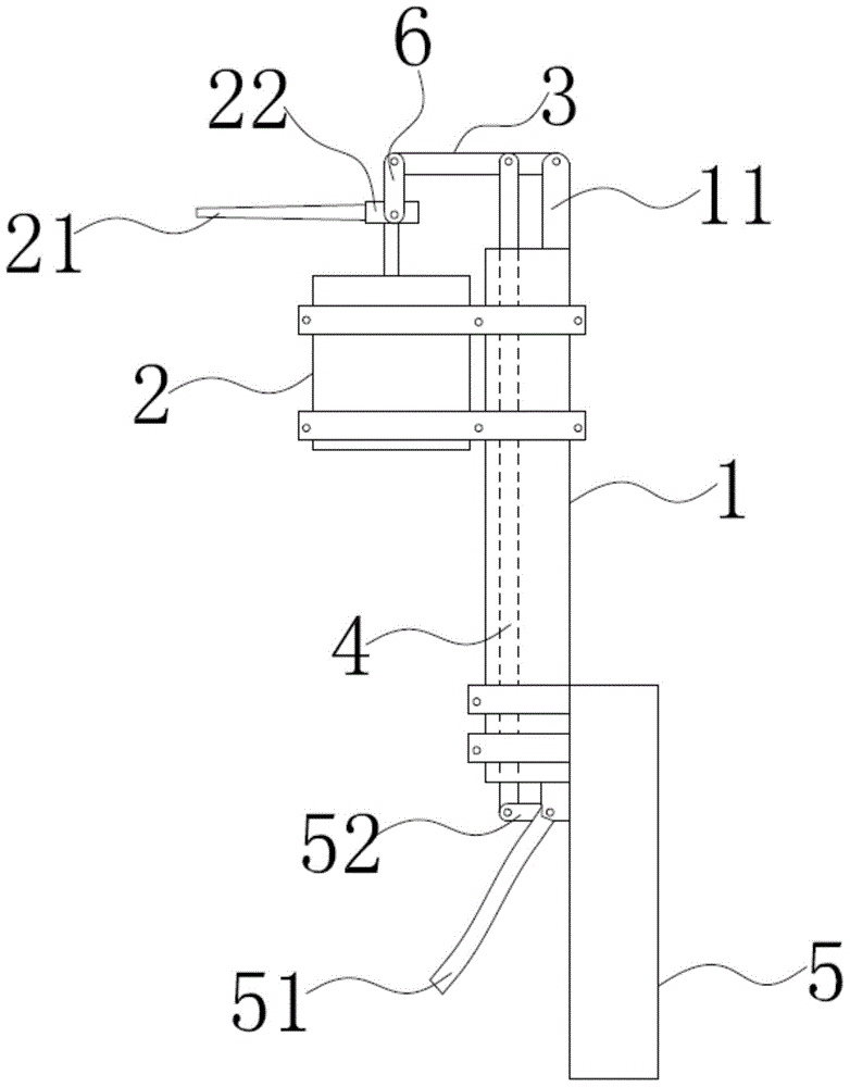 Lubricating oil injecting device for electric equipment