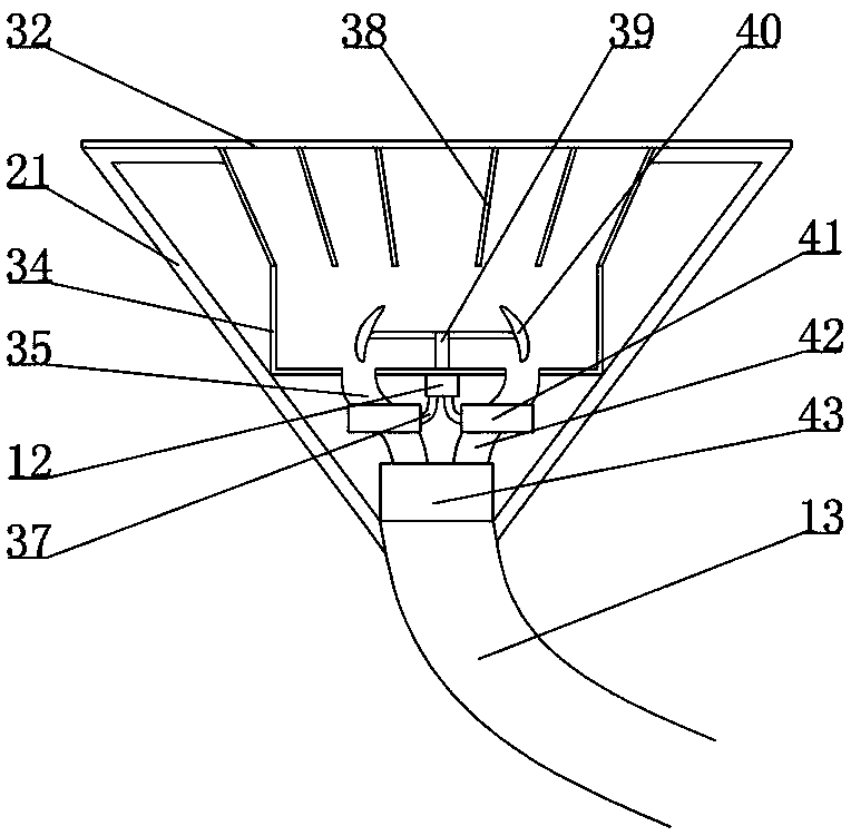 Automobile part drying device