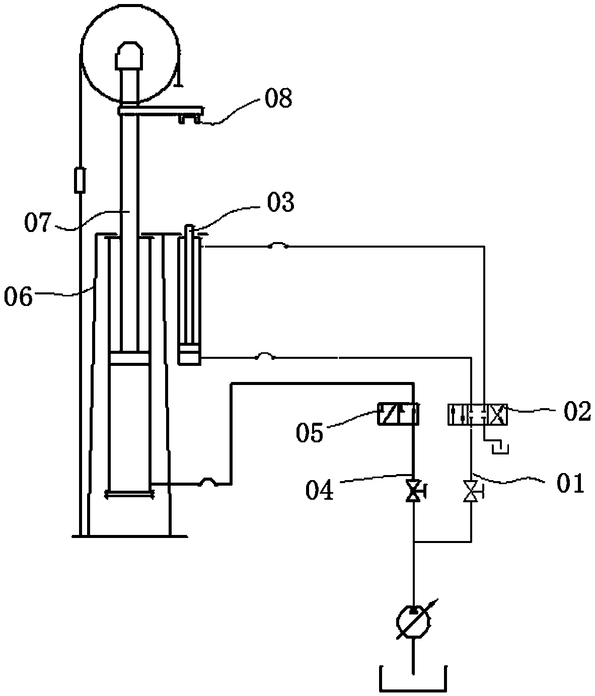 Hydraulic pumping unit and method for replacing oil cylinder piston seals without motor