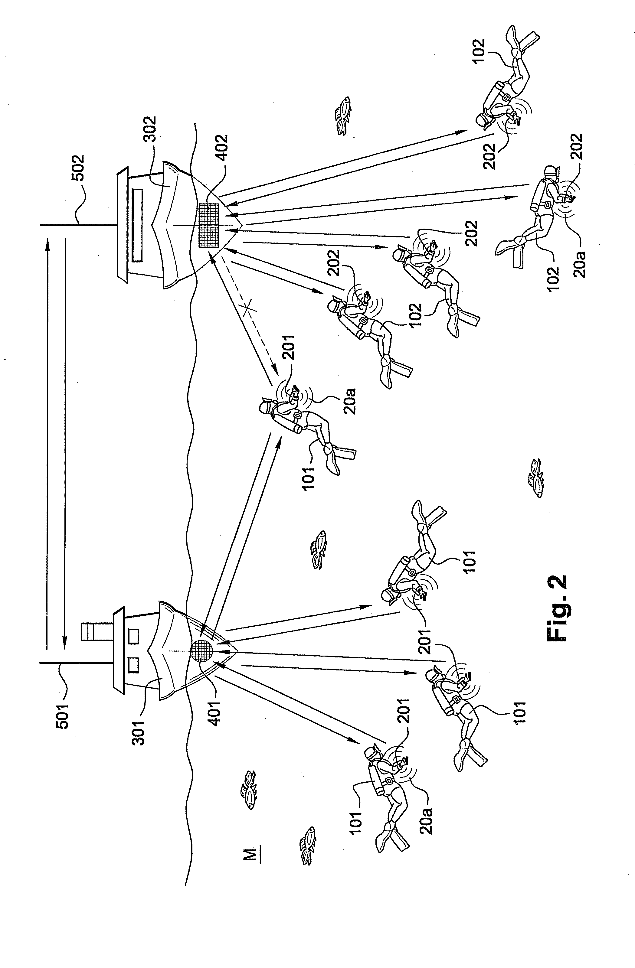Signalling and Localization Device for an Individual in the Sea and Method for Use Thereof