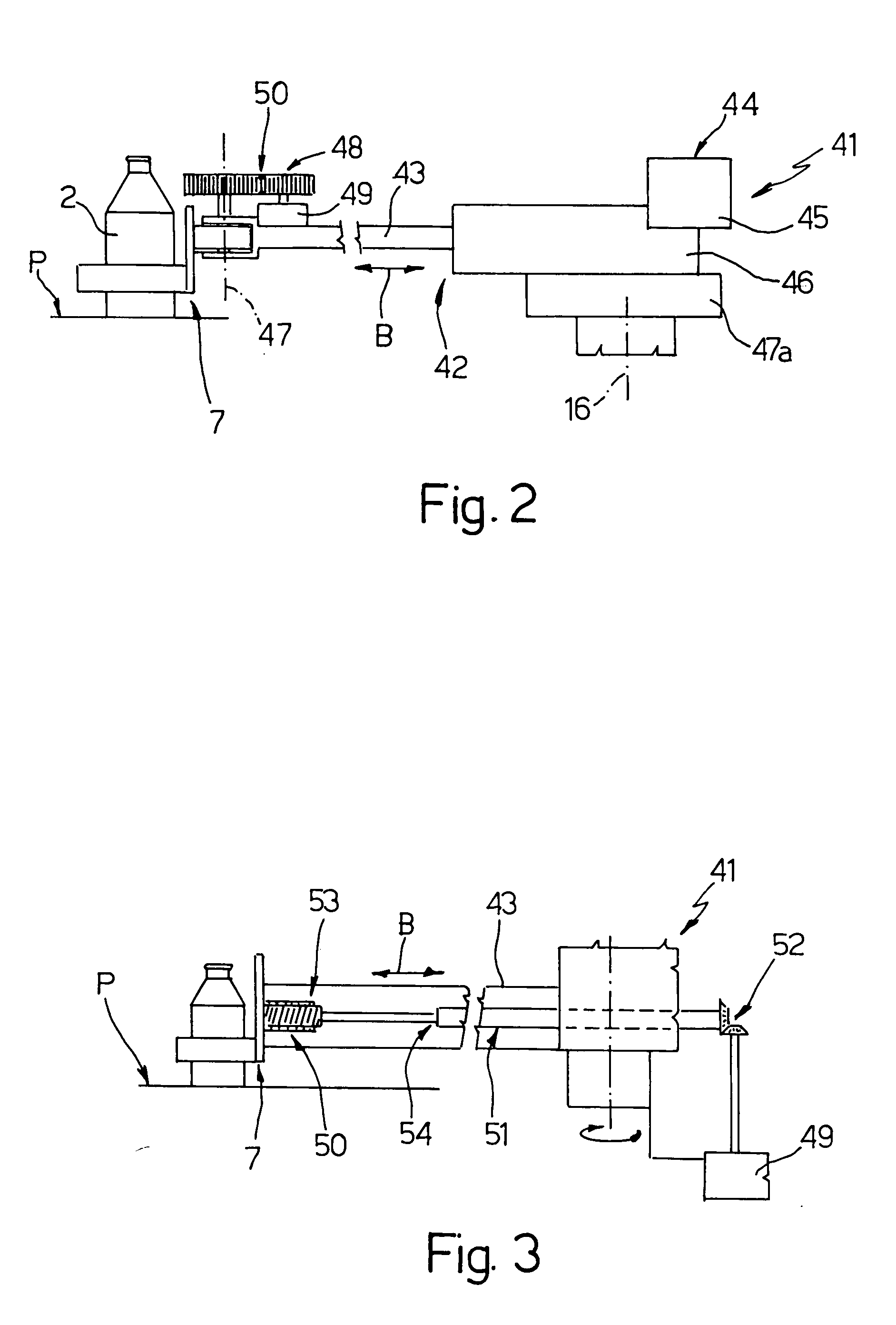 Transfer unit for transferring glass articles