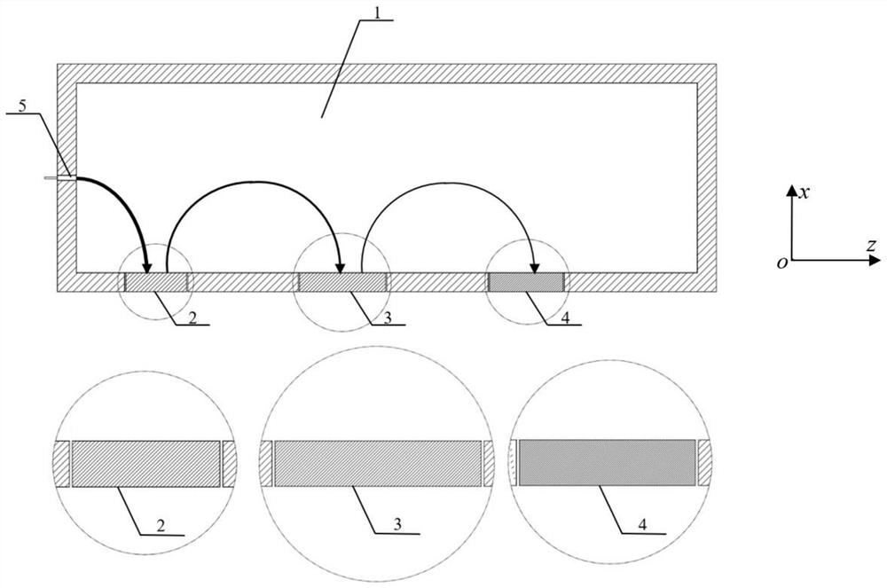 Multi-stage depressed collector with deflection magnetic field