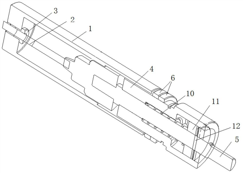 Drilling tool for arc-shaped machining surface of aero-engine part