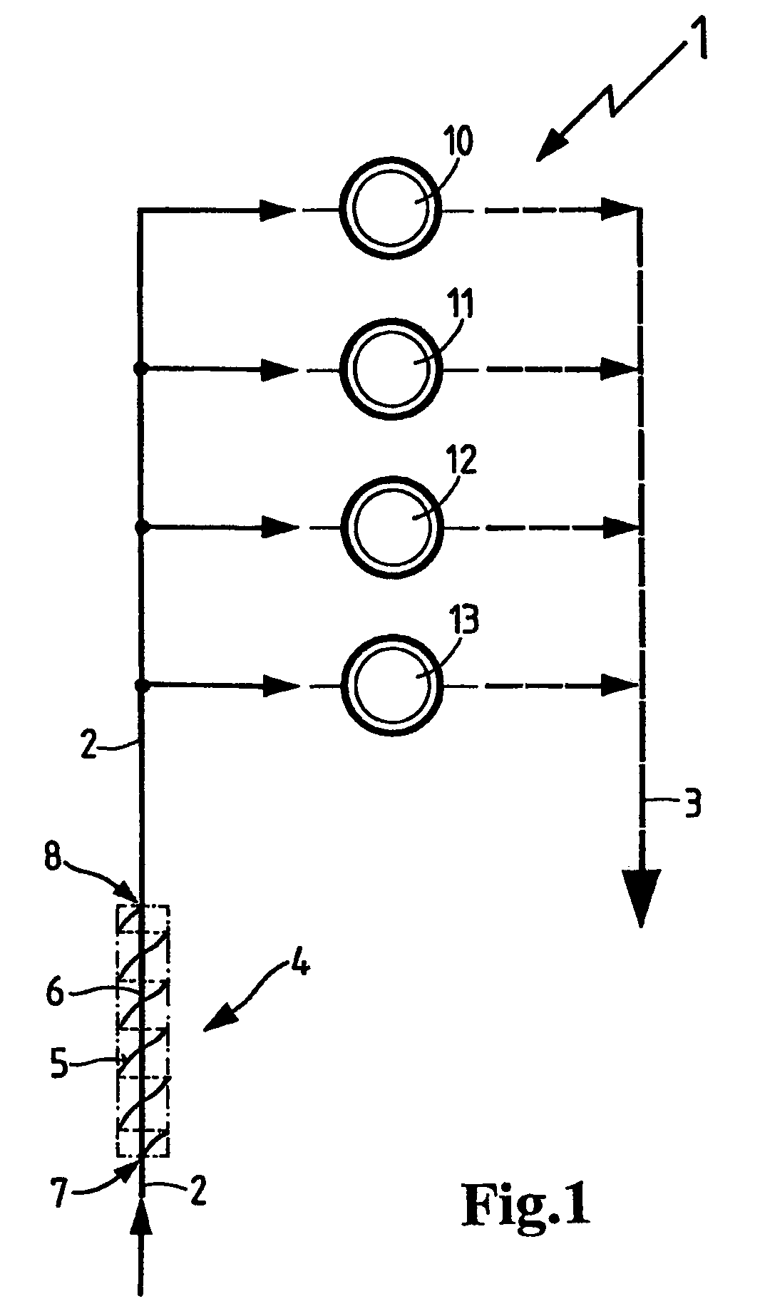 Noise suppressor apparatus for a gas duct