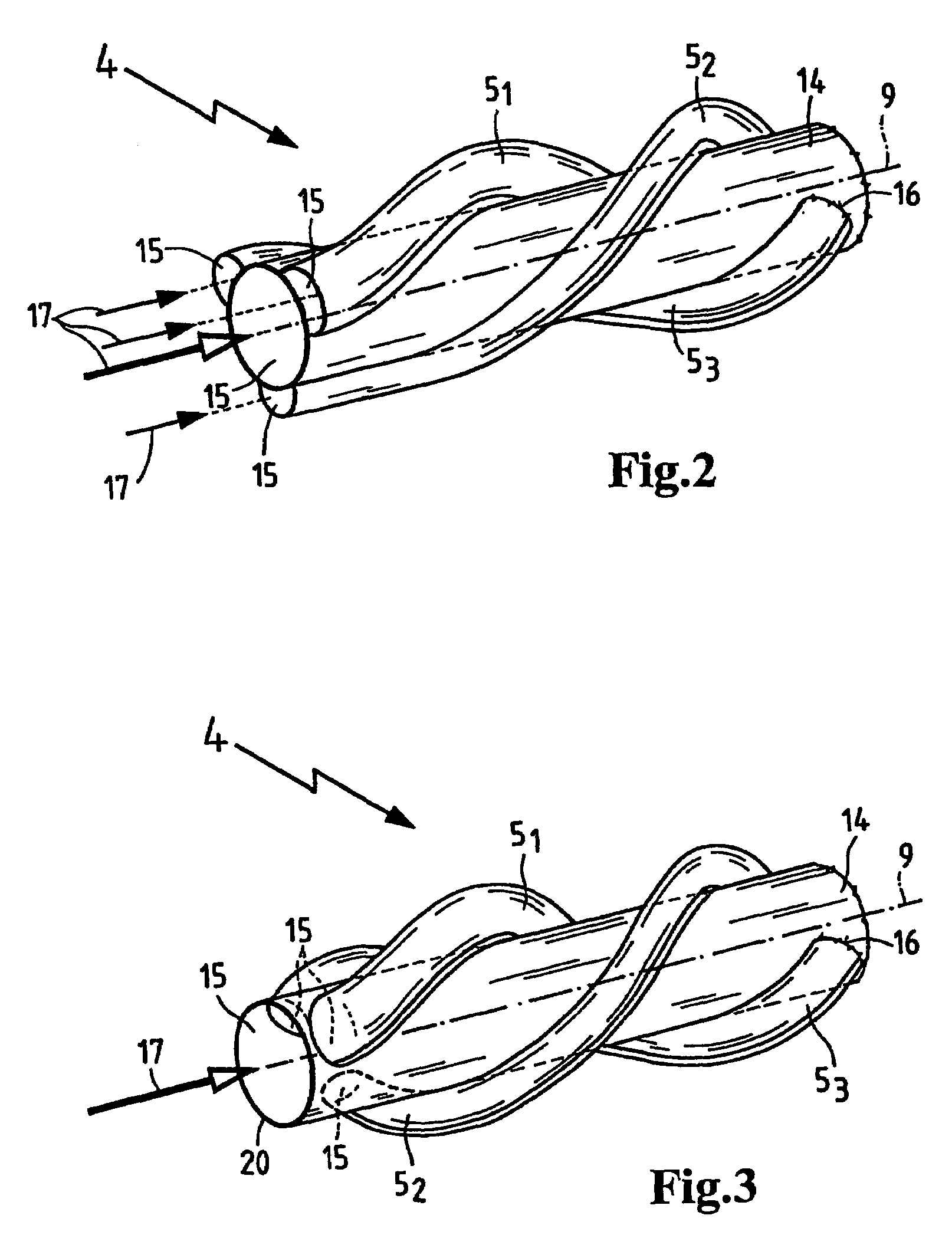 Noise suppressor apparatus for a gas duct