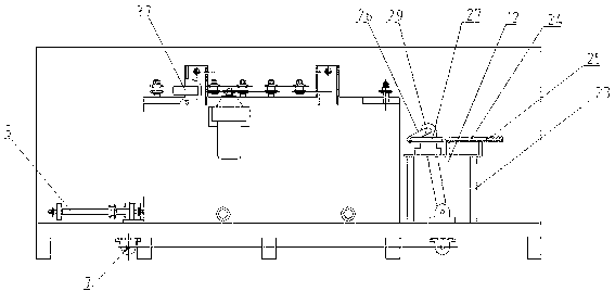 Turning butt-jointing machine for electrolytic manganese negative plate