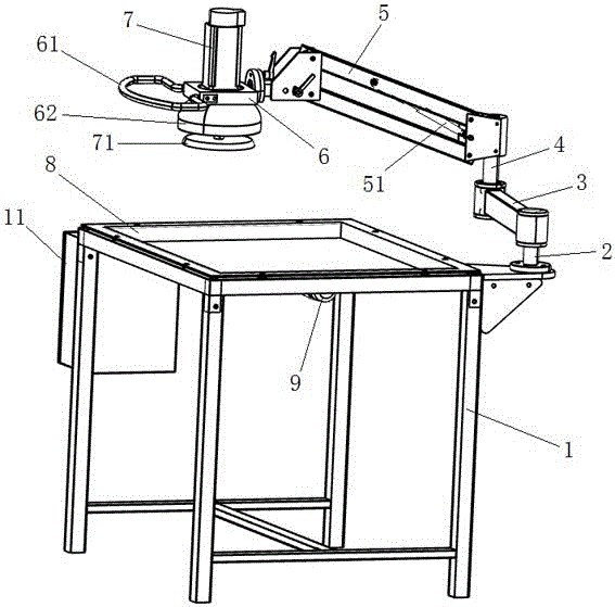 Manual grinding machine and using method thereof