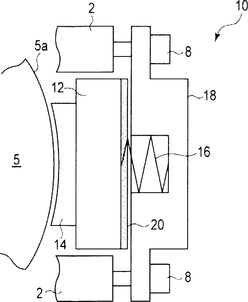 Brake having noise elimination function