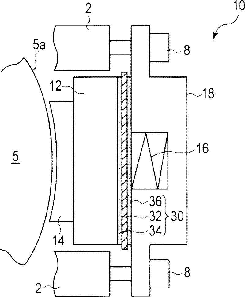 Brake having noise elimination function