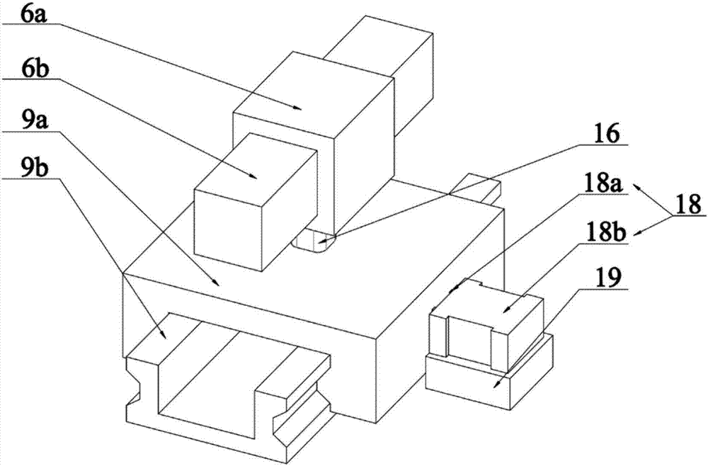 Ultrasonic motor driven master-slave structure inductance sensor calibration method and device