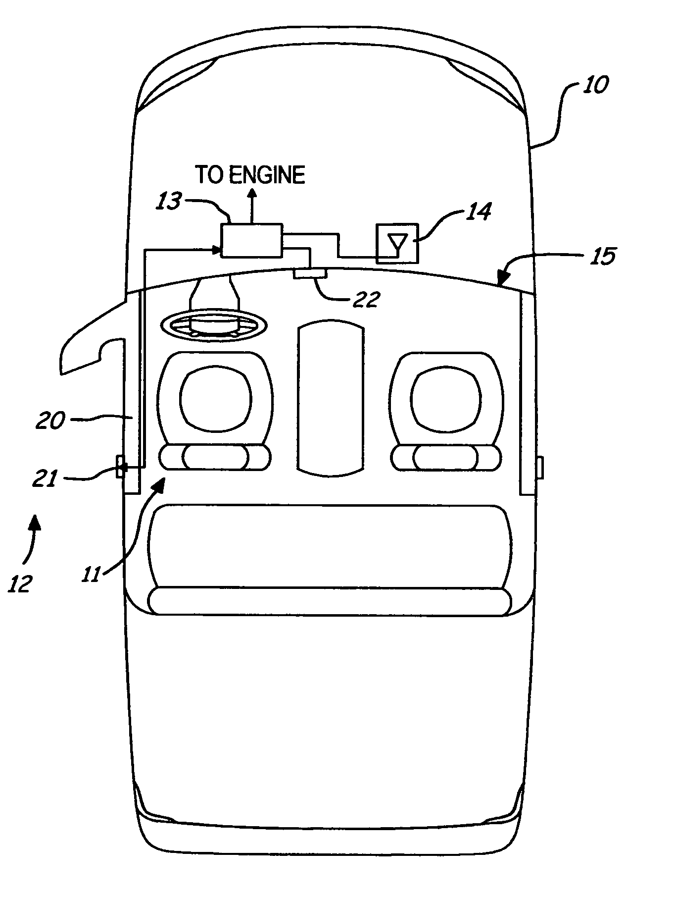 Integrated passive entry transmitter/receiver