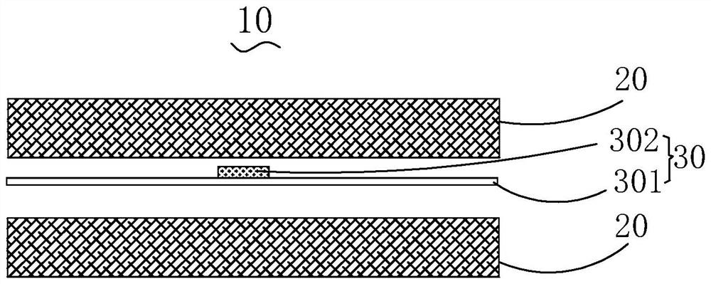 Temperature detector and preparation method thereof, and lithium battery structure combination