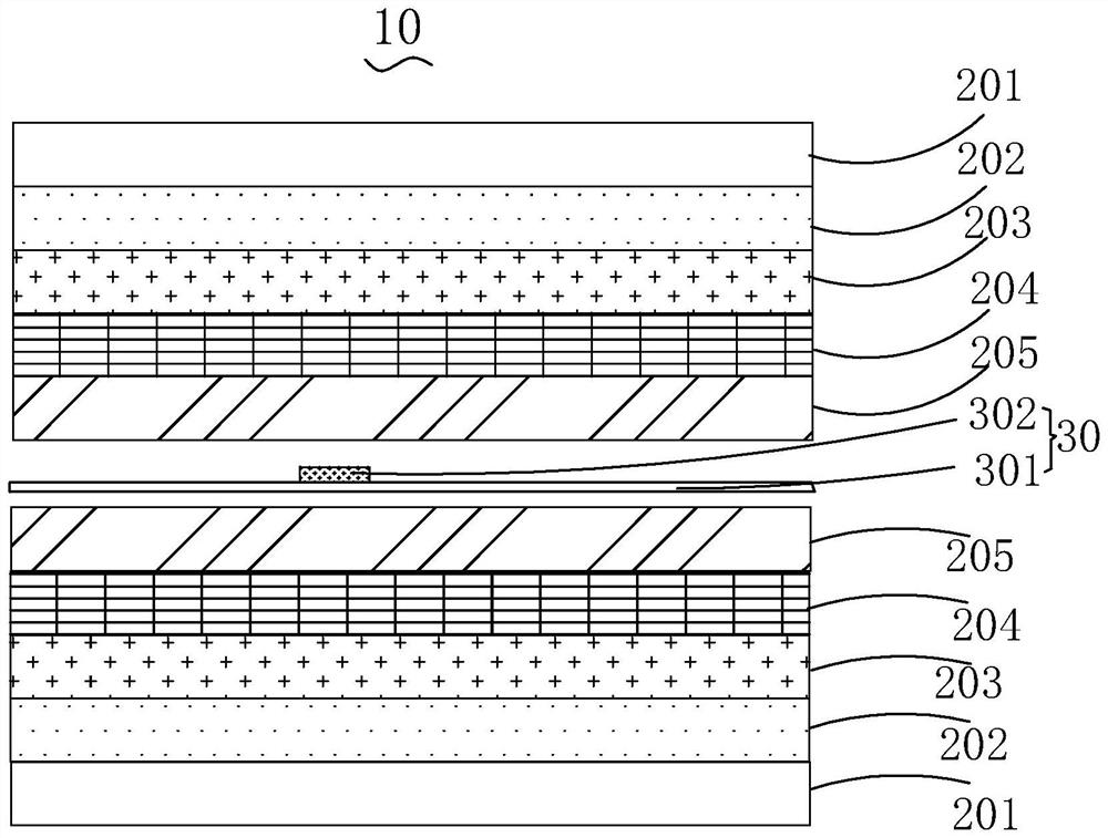 Temperature detector and preparation method thereof, and lithium battery structure combination