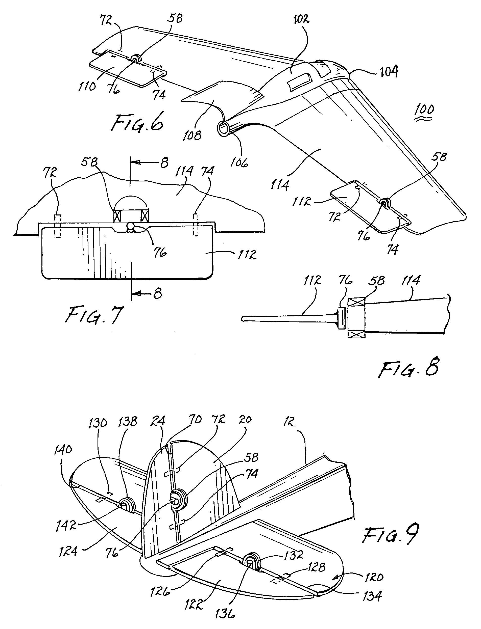 Remotely controlled model airplane having deflectable centrally biased control surface