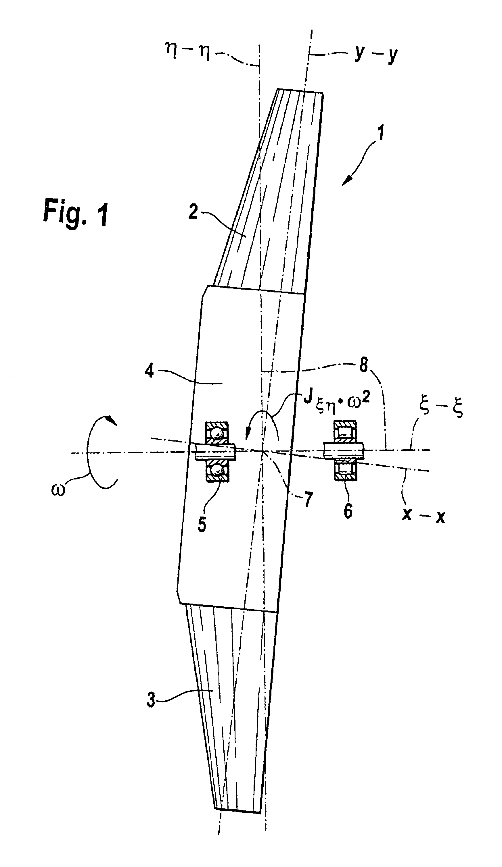 Fan attachment with dynamic out-of-balance equalization