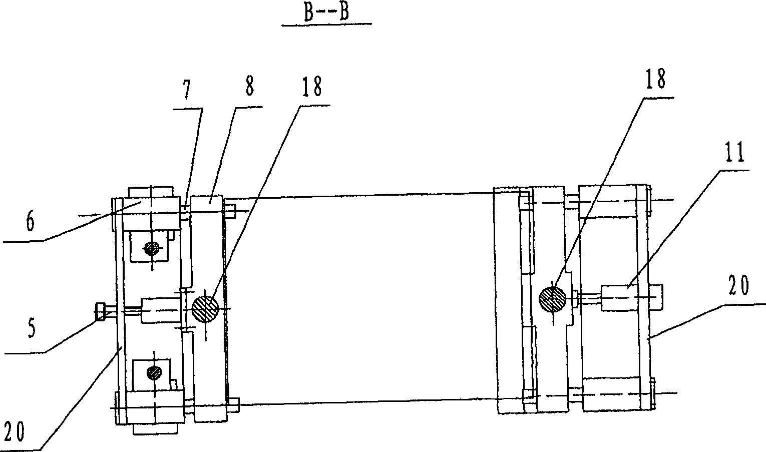 Silk screen pringing device capable of multiaspect adjusting frame