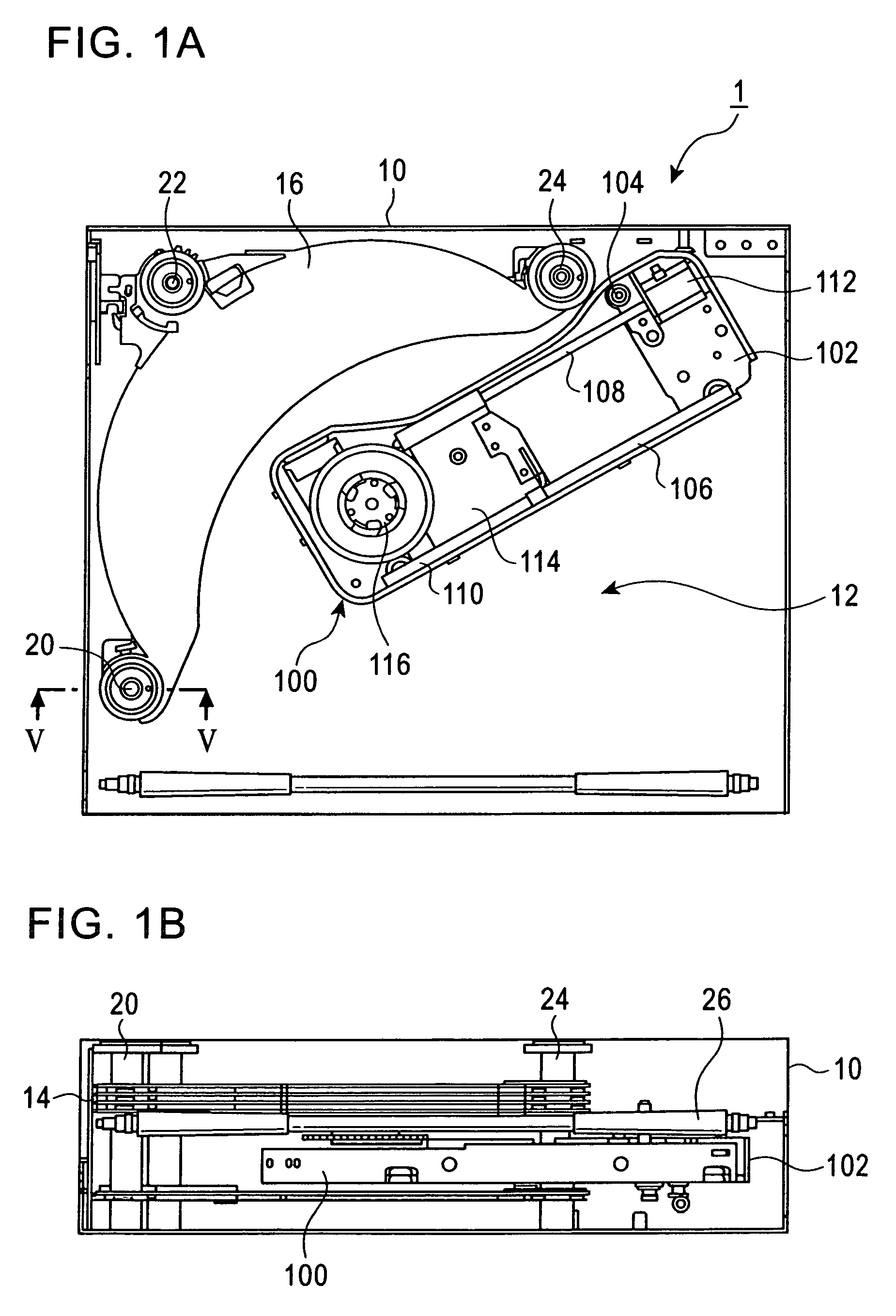 Disk device, and methods for checking, ejecting, and loading disk in disk device