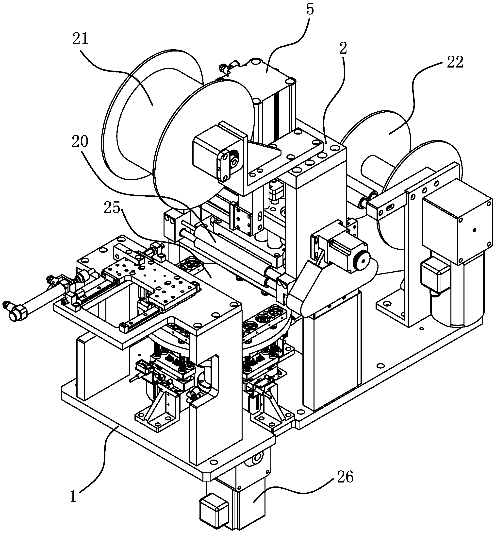 Punching device for medical precision filtering membrane
