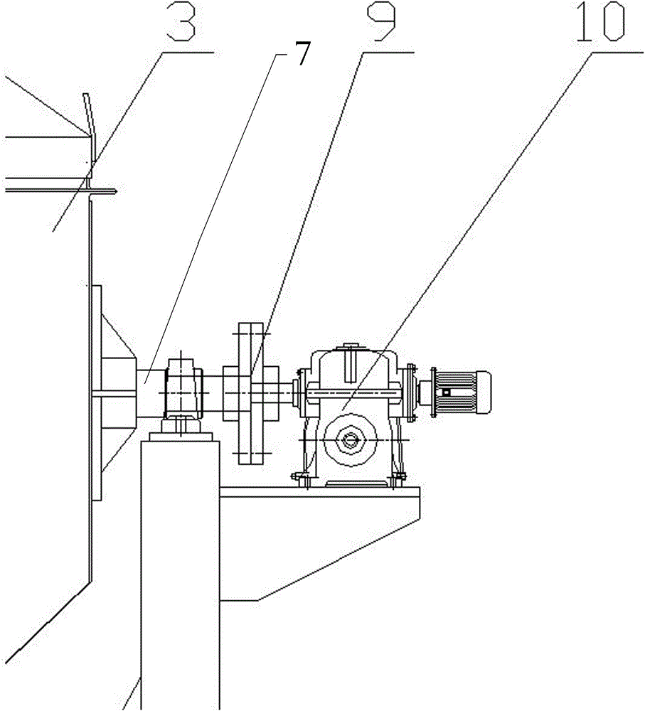 Rotary battery material heating kettle