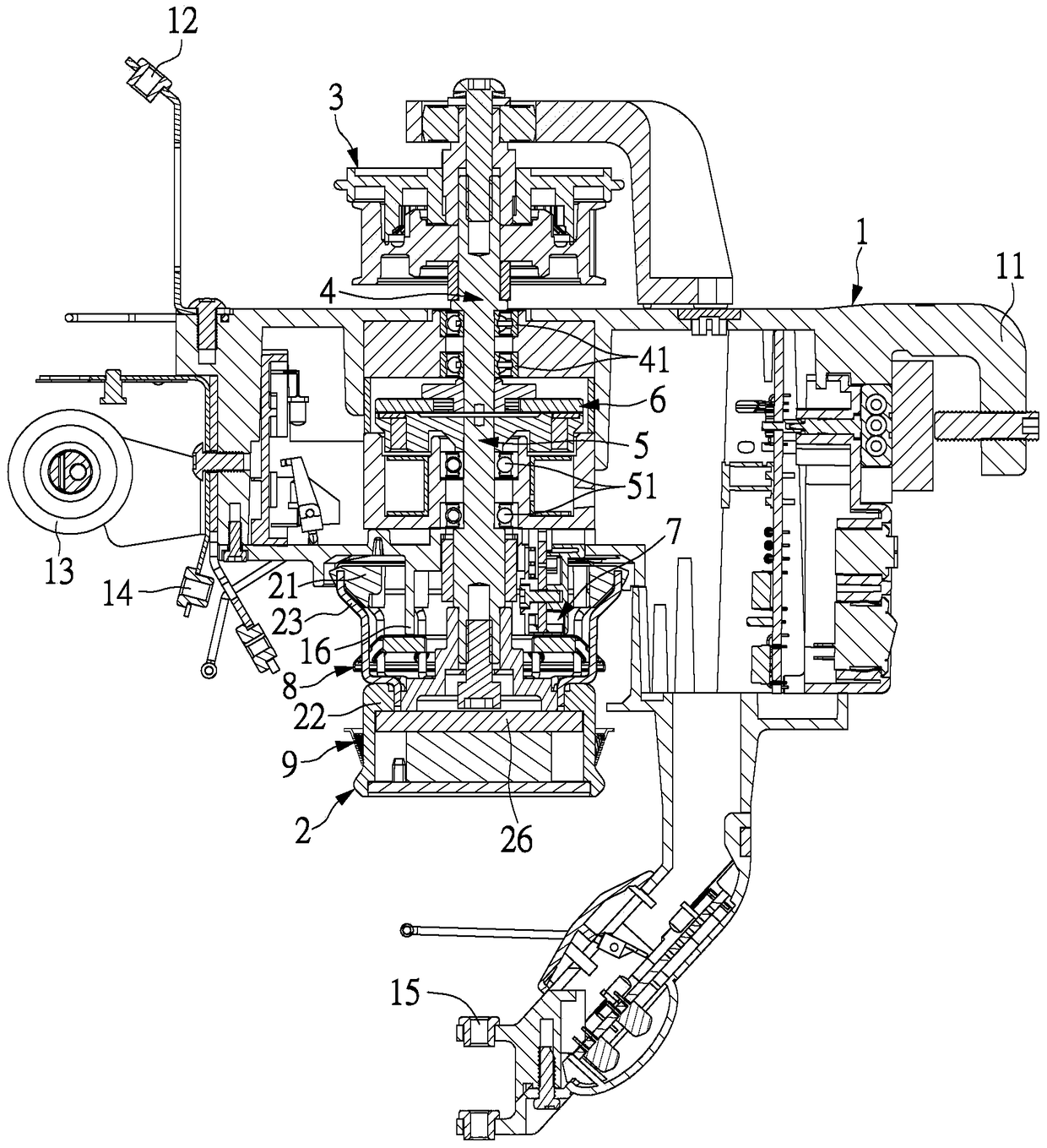 Yarn feeding device, yarn storage wheel of yarn feeding device and assembly method thereof