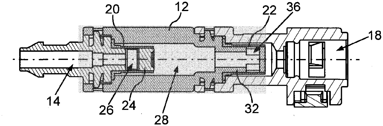 Valve and cleaning device for a motor vehicle