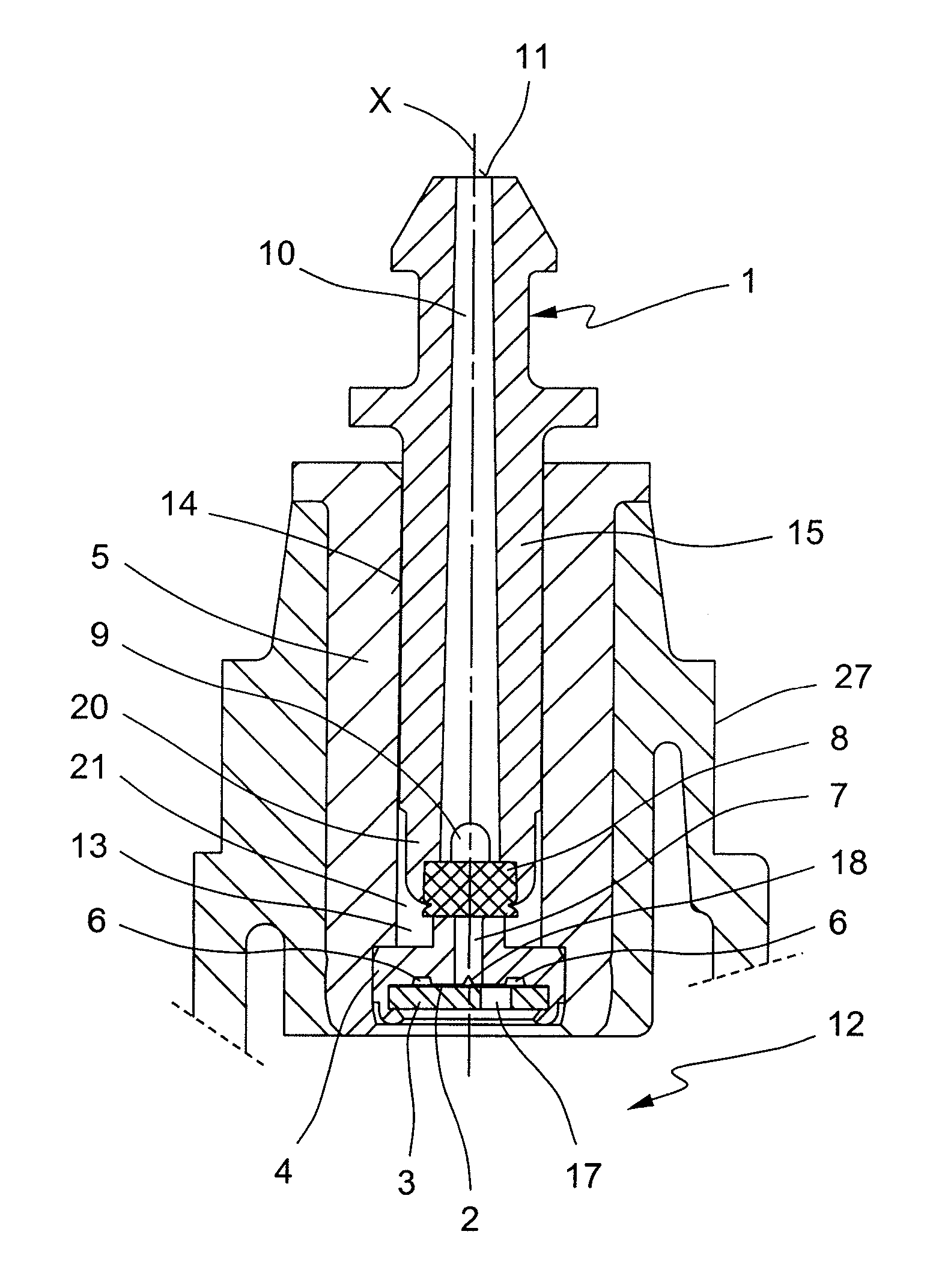 Liquated gas lighter with non-adjustable flame height