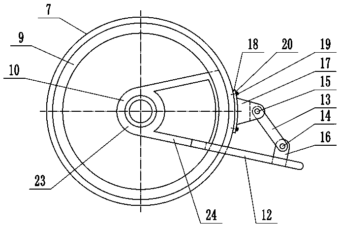 Double-roller-type yarn twisting device