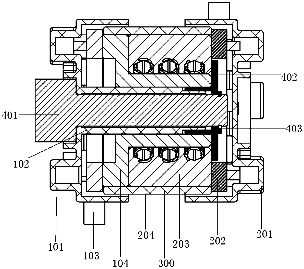 Rotary conductive joint device and method of using same