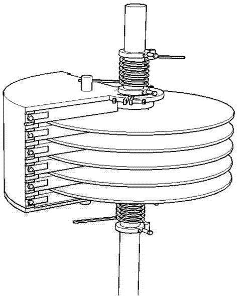 Asymmetrical rotor electric eddy current damper
