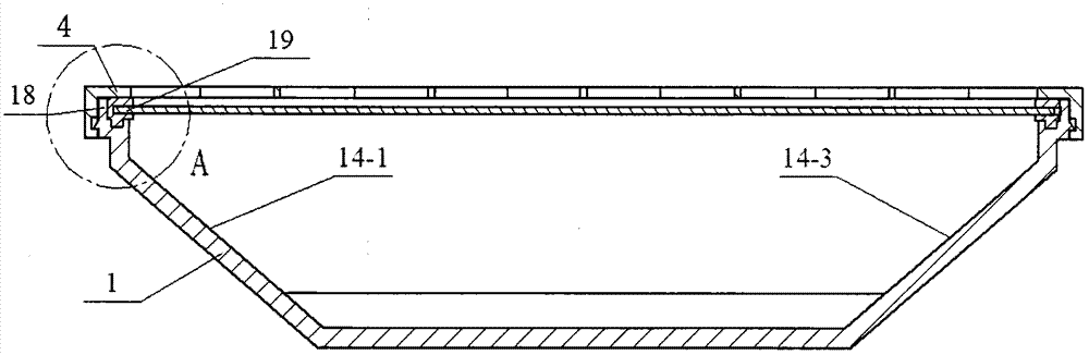 A kind of α, β ray detector