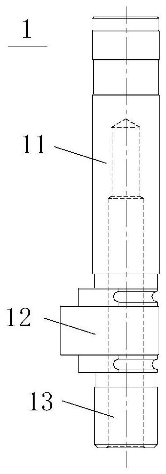 Thrust structure of compressor and rotor type compressor