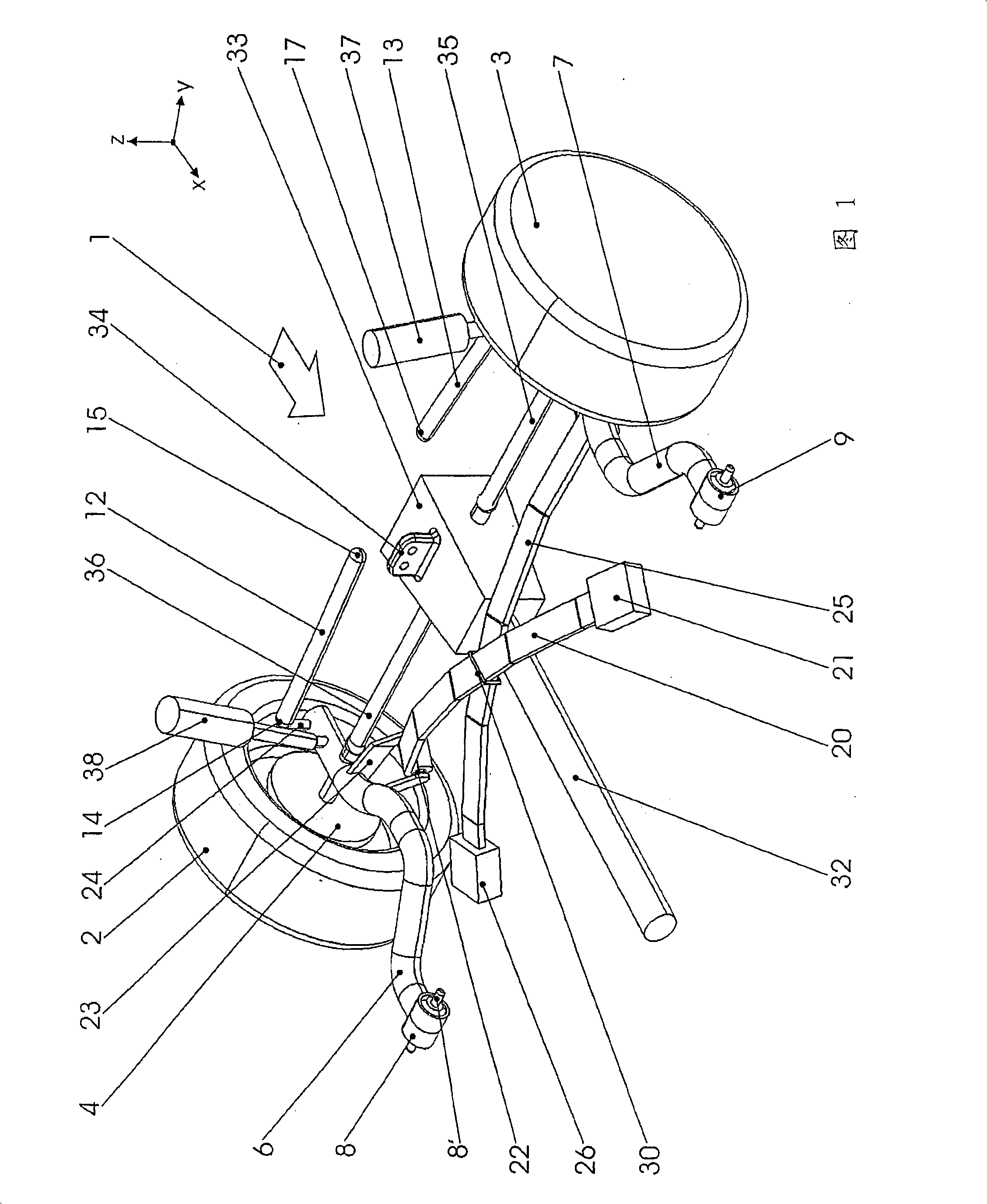 Independent wheel suspension for motor vehicles