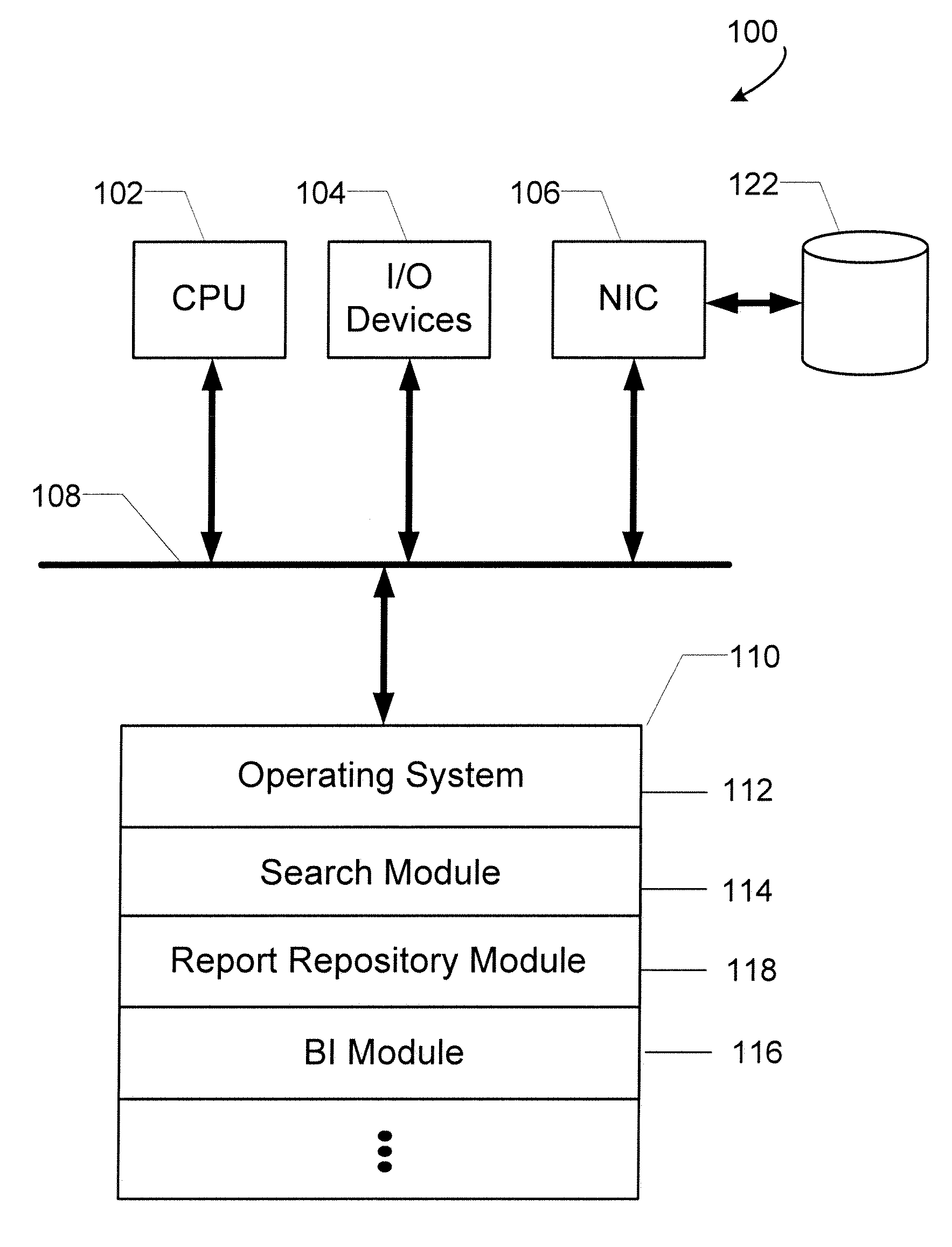 Apparatus and method for receiving a report