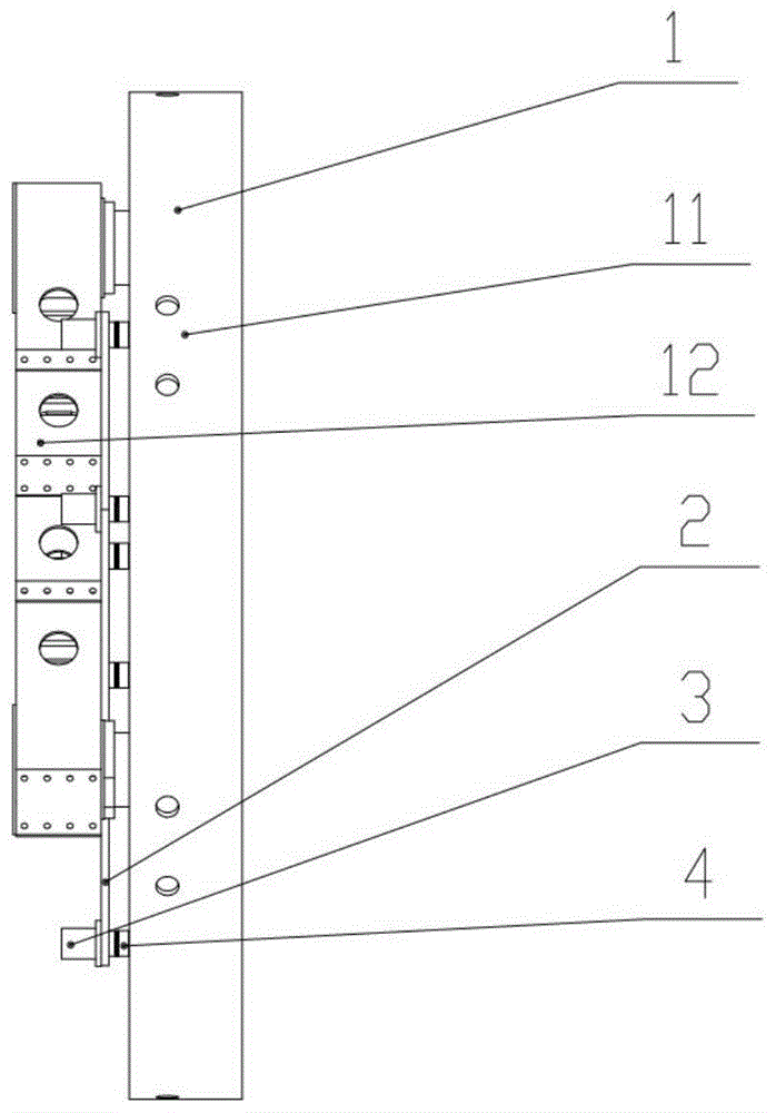 Ground gravity unloading support method for large spatial reflector