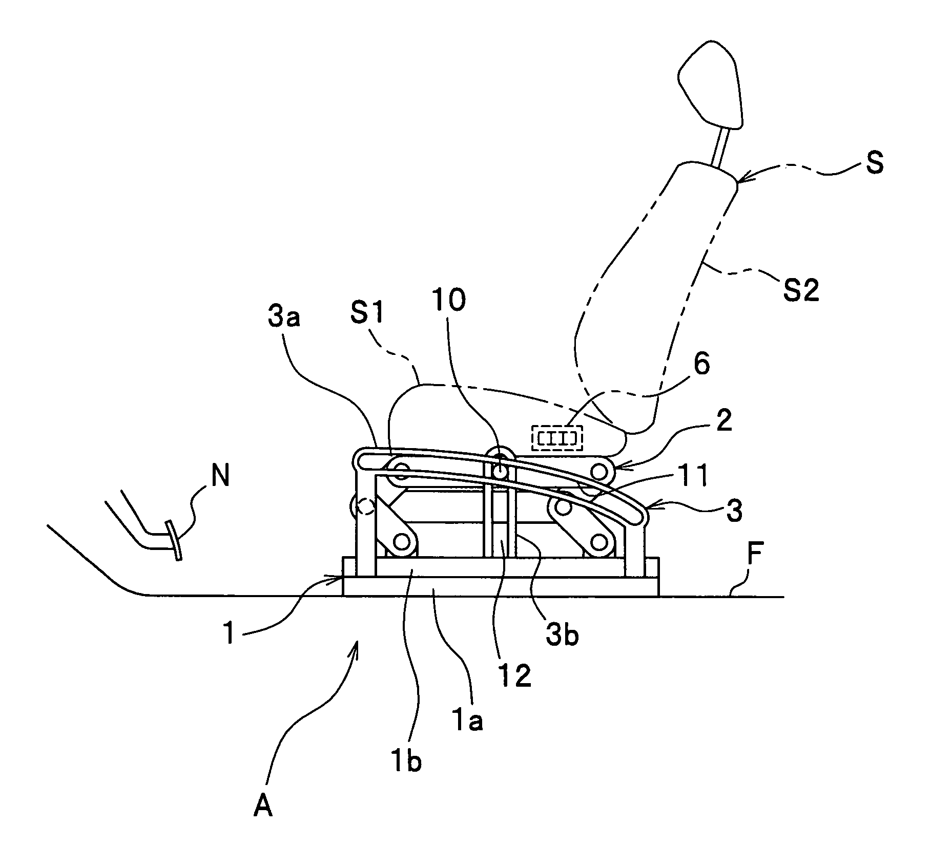 Seat apparatus for vehicles