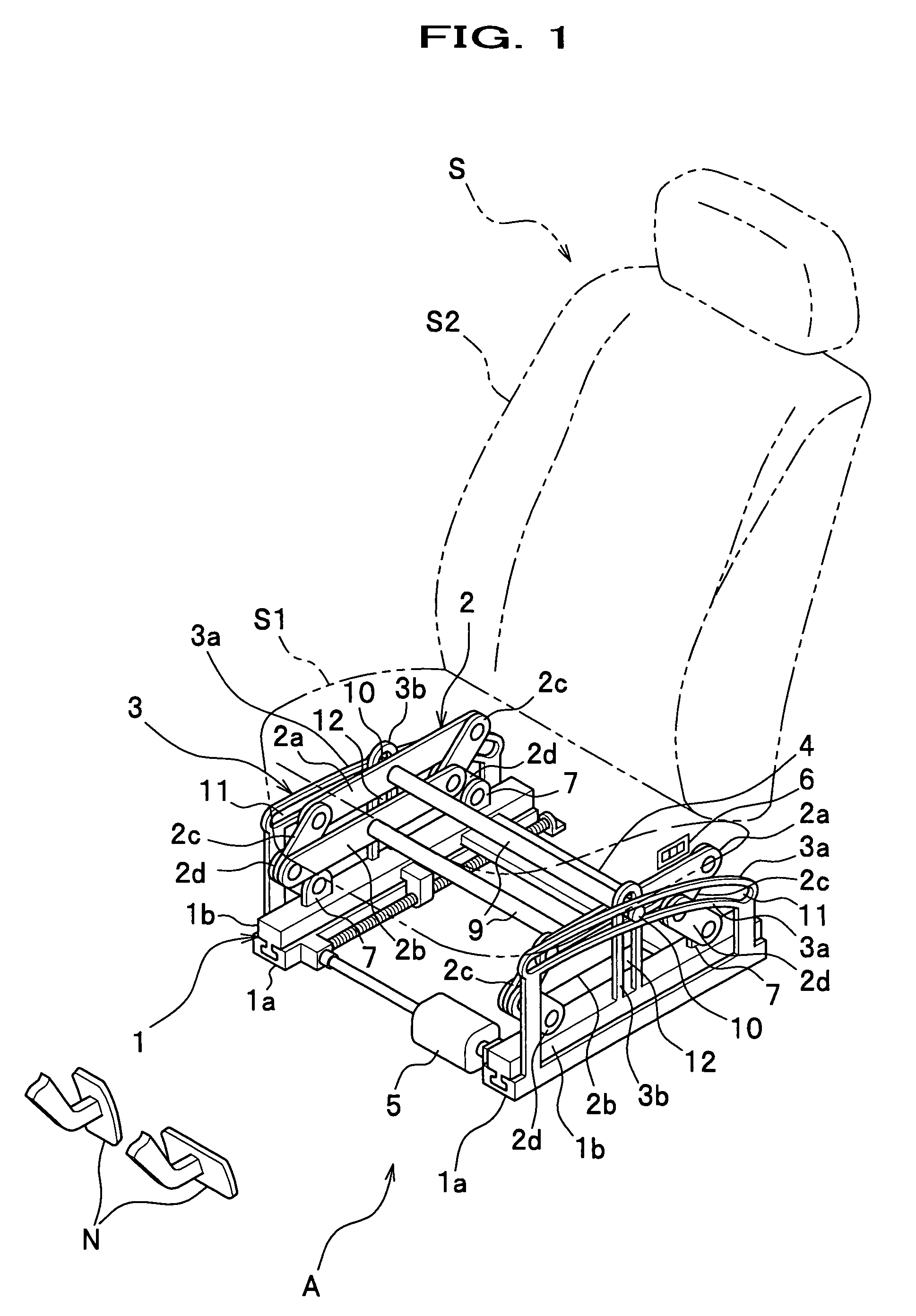 Seat apparatus for vehicles