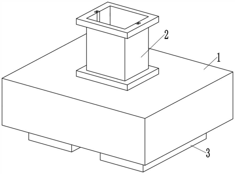 A mechanical waste discharge device for rail vehicles