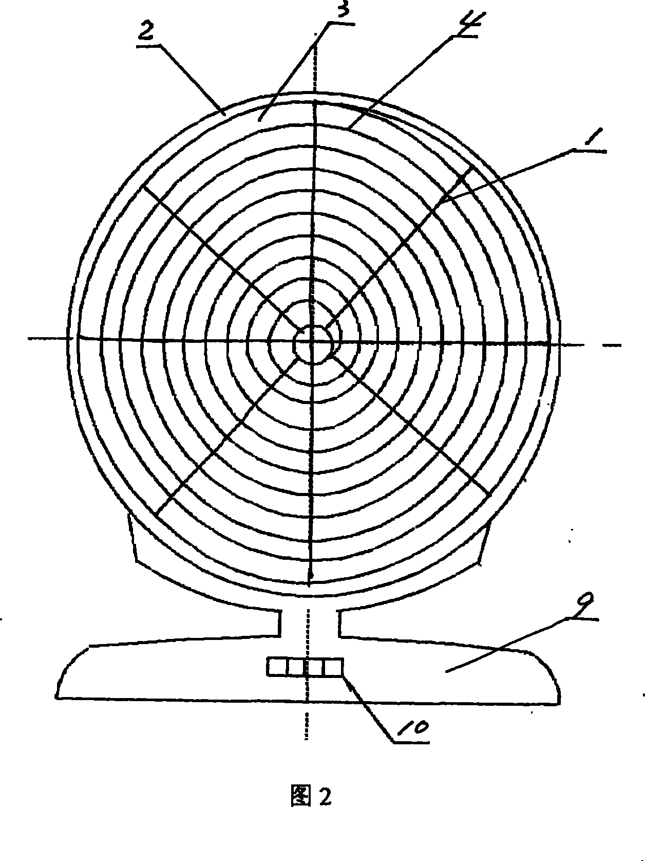 Pure natural air negative ion pump