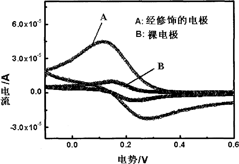Application of hydroxypropyl chitosan/carbon nanotube modified electrochemical sensor